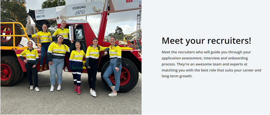 Meet your recruiters!